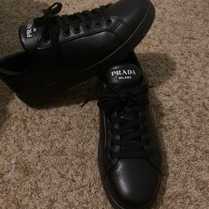 Authentic Black Prada Shoes